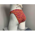 SMALL FLOWERS TRIANGLE TOP WITH MIDWAIST FULL BOTTOM