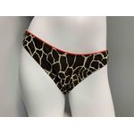 GIRAFFE PRINT LOW RISE FULL BACK BOTTOMS SIZE 6