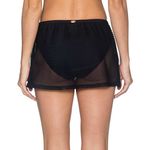 SUNSETS GRIDLOCK BLACK KOKOMO SWIM SKIRT 36B