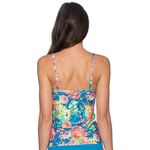 SUNSETS 77 ELECTRIC OASIS FOREVER TANKINI TOP