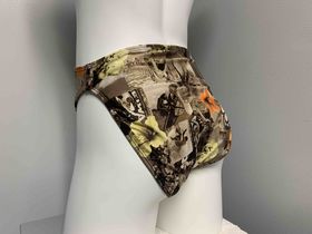 ALOHA HIGH WAIST FULL BOTTOM SIZE LARGE