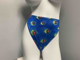 PEACOCK HI-WAIST FULL BOTTOM SIZE LARGE