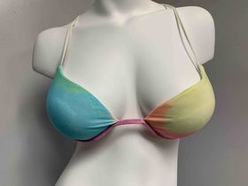 RAINBOW FADE UNDERWIRE FIBERFILL PUSH-UP TOP