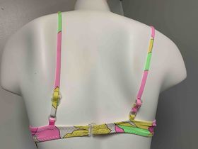 MULTICOLORED PASTEL UNDERWIRE TOP SIZE SMALL