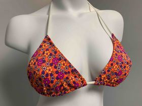 SMALL FLOWERS TRIANGLE TOP SIZE SMALL