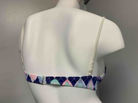 MULTI COLORED UNDERWIRE FIBERFILL TOP SIZE SMALL