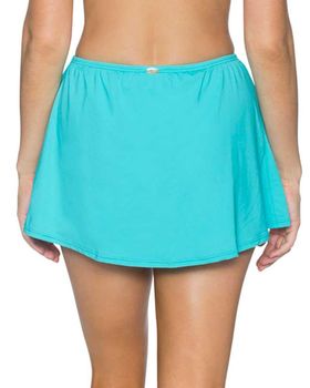 SUNSETS AQUA SKY KOKOMO SWIM SKIRT 36B