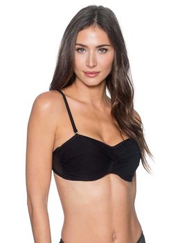 SUNSETS GRIDLOCK BLACK ICONIC TWIST TOP 55