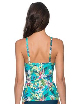 SUNSETS 77 ENGLISH GARDEN FOREVER TANKINI TOP