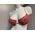 SMALL FLOWERS UNDERWIRE FOAM PAD PUSH-UP TOP