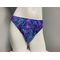 PURPLE AND BLUE FLOWERS MID RISE FULL BACK BOTTOM  SIZE 14