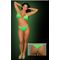 GREEN TRIANGLE TOP WITH THONG BOTTOM